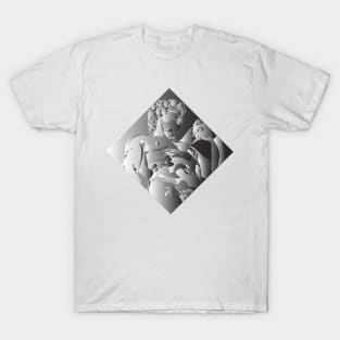 Michelangelo's David Chrome T-Shirt